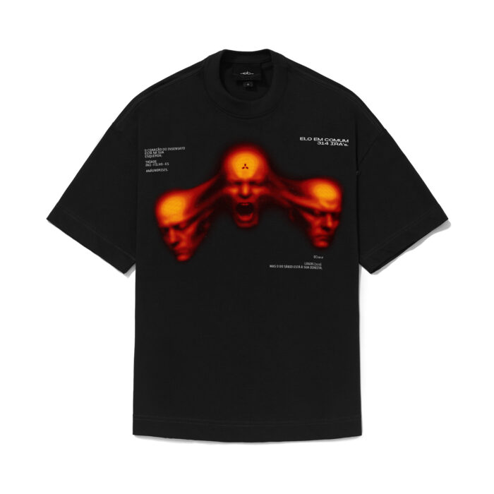 CAMISETA ELO EM COMUM "RAGE" OVER PRETA