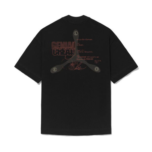 CAMISETA ELO EM COMUM "GORE" OVER PRETA