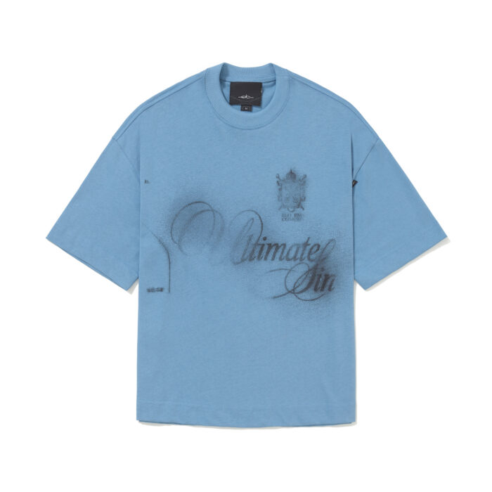 CAMISETA ELO EM COMUM "SIN" OVER AZUL