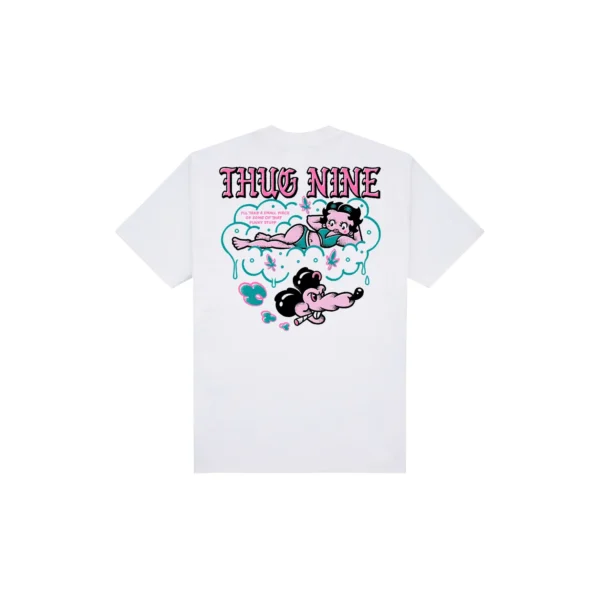 CAMISETA THUG NINE DREAMER BRANCA