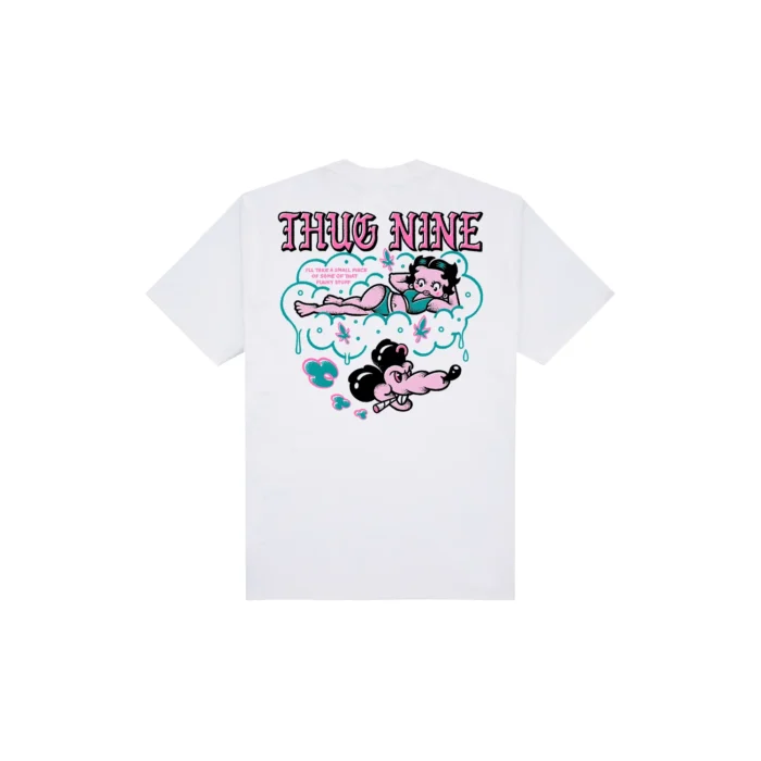 CAMISETA THUG NINE DREAMER BRANCA