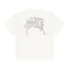 CAMISETA BOXY BARRA DUPLA 4SUF OFF WHITE