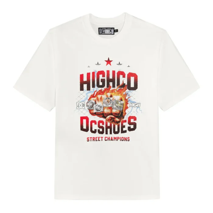 CAMISETA RING HIGH x DC WHITE