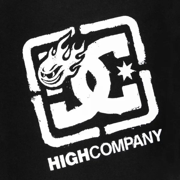 Tee_Spray_HIGHxDC_Black_Detail CAMISETA SPRAY HIGH x DC BLACK