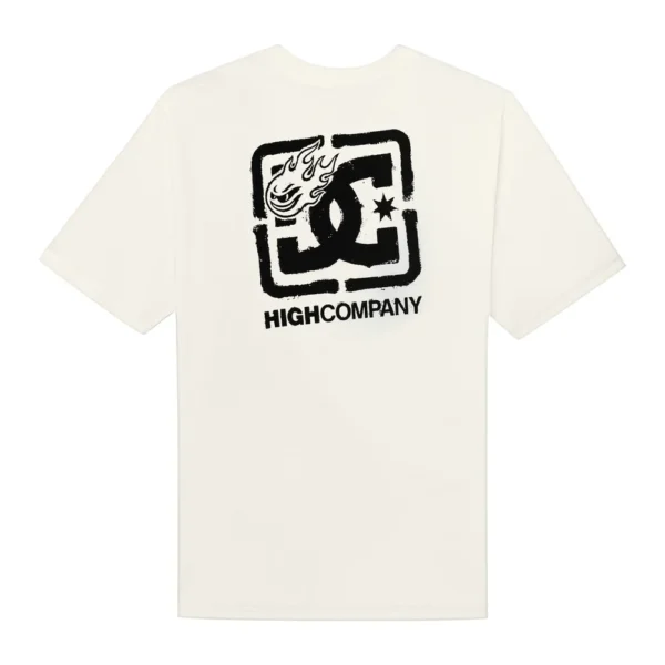 CAMISETA SPRAY HIGH x DC WHITE