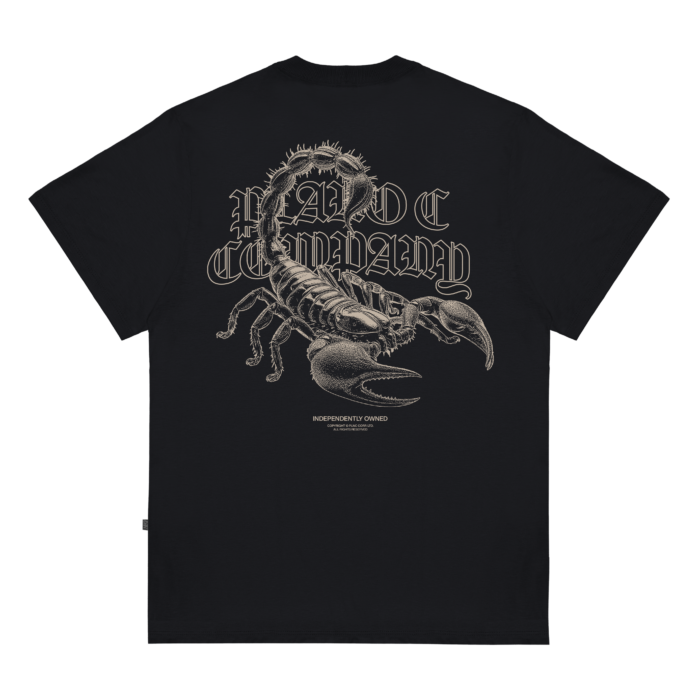 CAMISETA PLANO C SCORPION PRETA