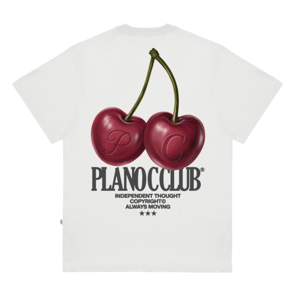 CAMISETA PLANO C CHERRY BRANCA