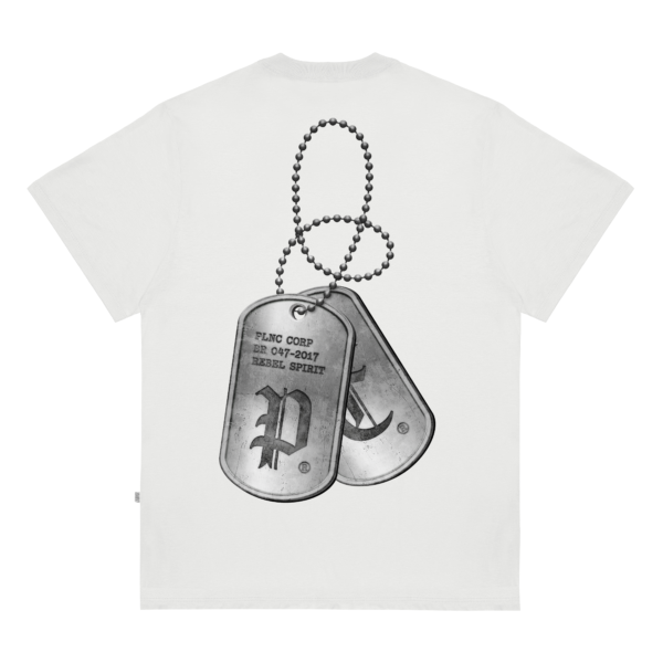 CAMISETA PLANO C DOGTAG BRANCA