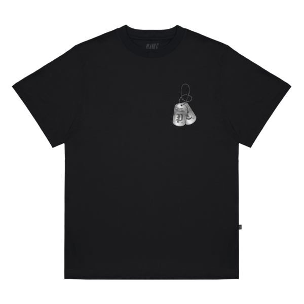 CAMISETA PLANO C DOGTAG PRETO