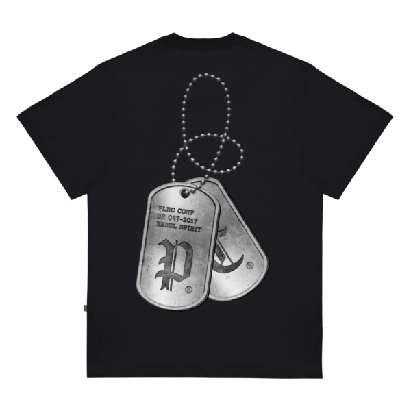 CAMISETA PLANO C DOGTAG PRETO