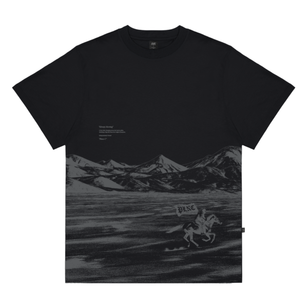 02 102 0013 (PRETO FRENTE) (1) CAMISETA PLANO C LONE RIDER COTTON PRETA