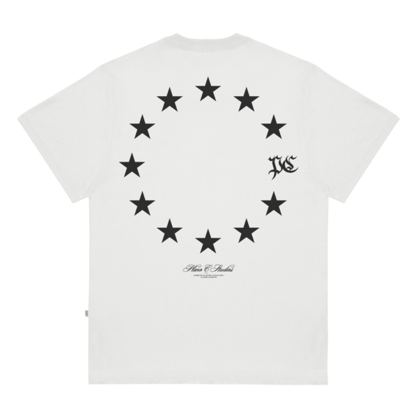 CAMISETA PLANO C STARS BRANCA