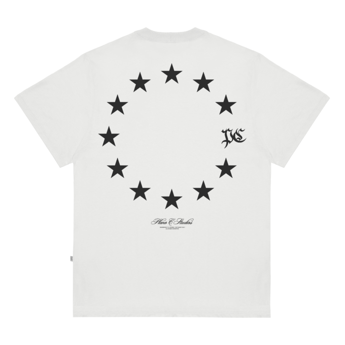 CAMISETA PLANO C STARS BRANCA