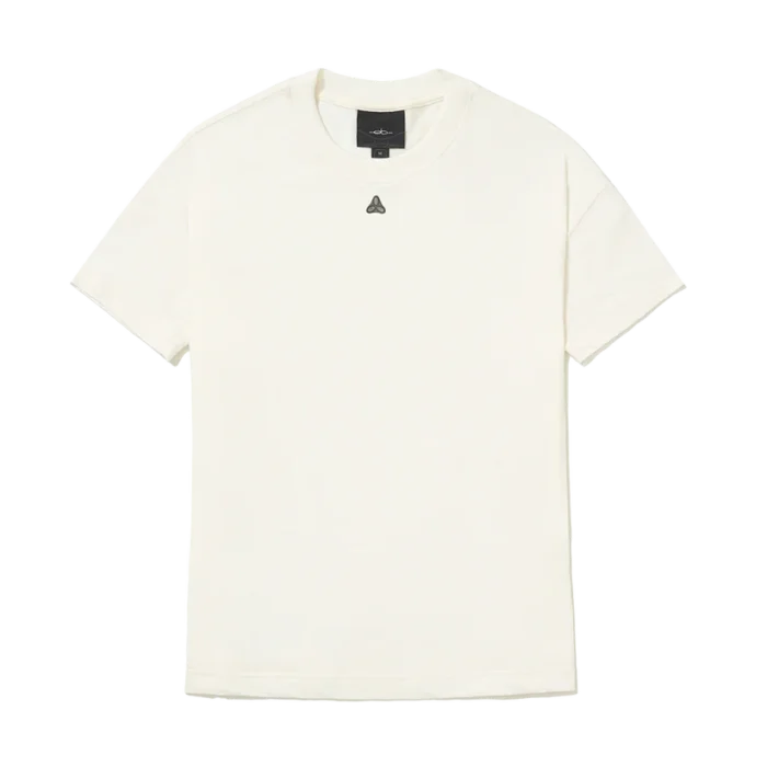 CAMISETA ELO EM COMUM SLIM-FIT "PATCH" OFF WHITE