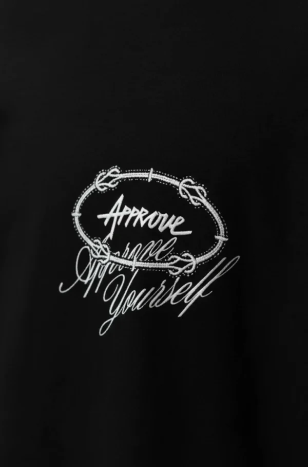 CAMISETA HUGE YRSLF TIMELESS PRETA