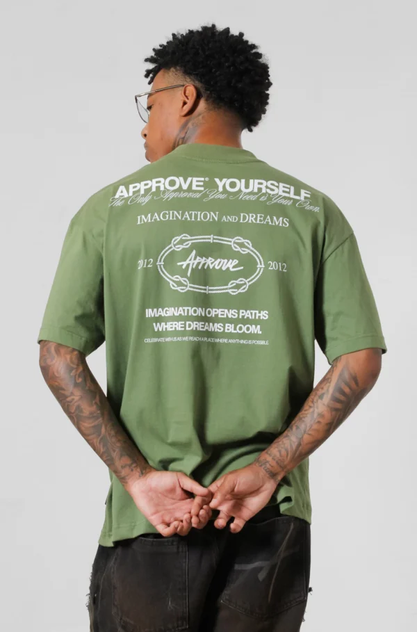 CAMISETA HUGE YRSLF TIMELESS VERDE