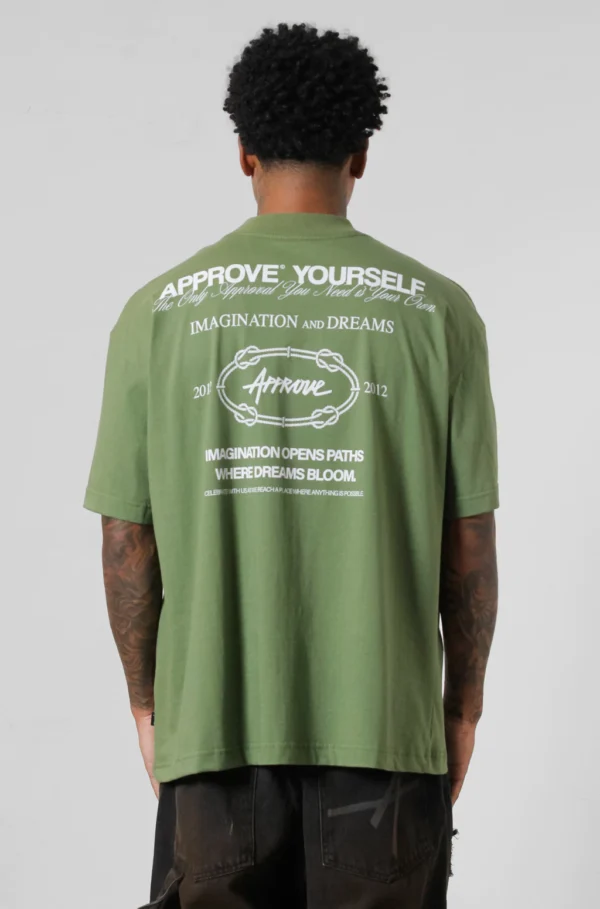 CAMISETA HUGE YRSLF TIMELESS VERDE