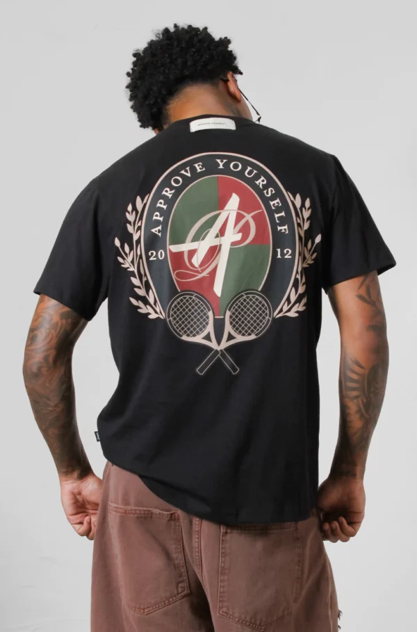 CAMISETA CORE APPROVE COURT PRETA