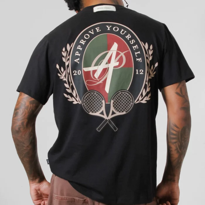 CAMISETA CORE APPROVE COURT PRETA