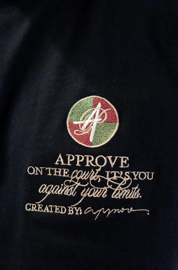 CAMISETA CORE APPROVE COURT PRETA