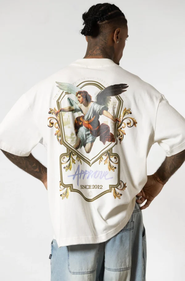 CAMISETA CORE APPROVE ANGEL CITY BRANCA