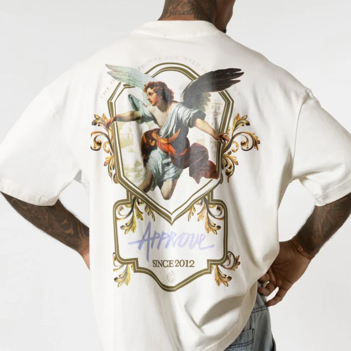 CAMISETA CORE APPROVE ANGEL CITY BRANCA