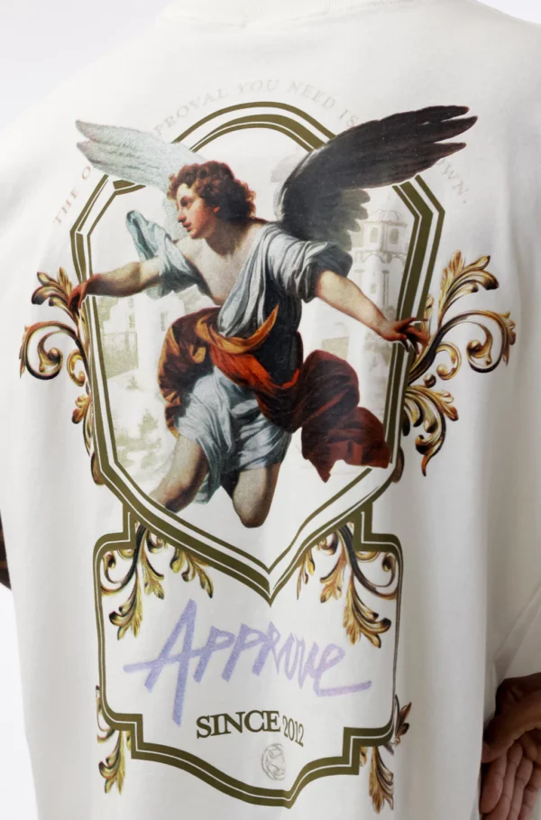 CAMISETA CORE APPROVE ANGEL CITY BRANCA