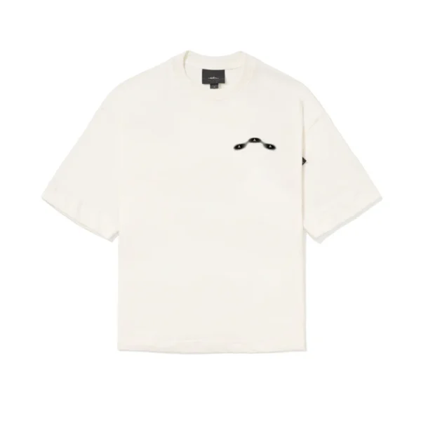 CAMISETA ELO EM COMUM OVER "ABOVE" OFF WHITE