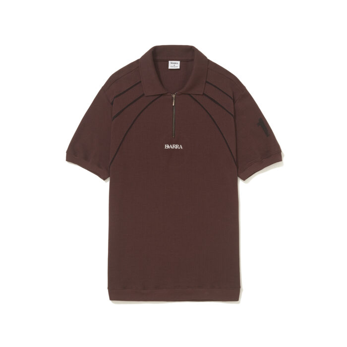 CAMISETA BARRA CREW POLO SOUVENIR MARROM