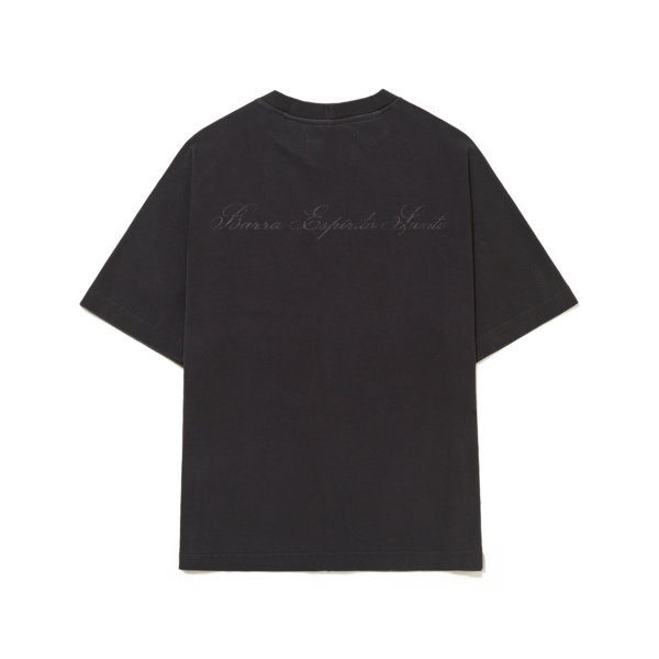 CAMISETA BARRA CREW BARRA AHLMA ESTONADA CINZA