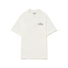 CAMISETA BARRA CREW BARRA ATELIE ESTENCIL OFF WHITE