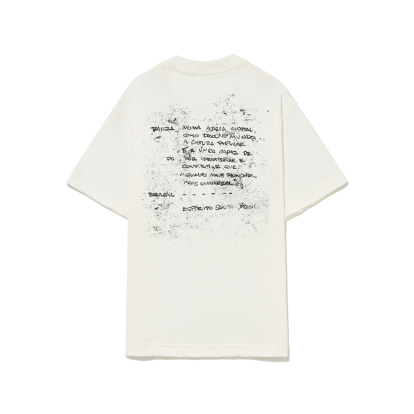 CAMISETA BARRA CREW BARRA LIRICA OFF WHITE