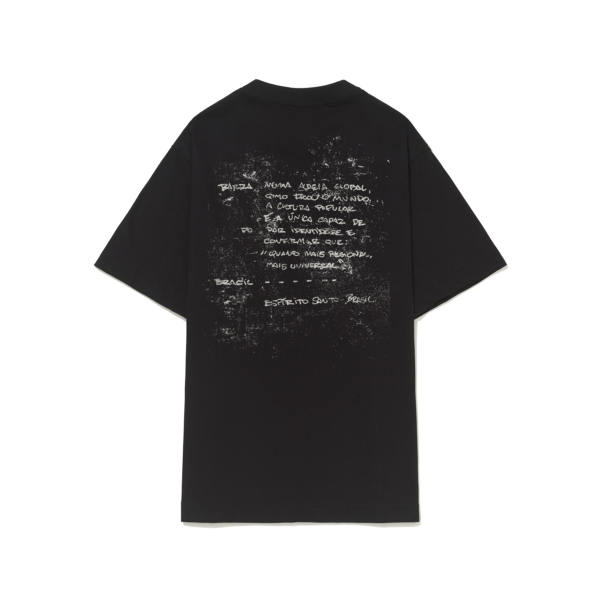 CAMISETA BARRA CREW BARRA LIRICA PRETA