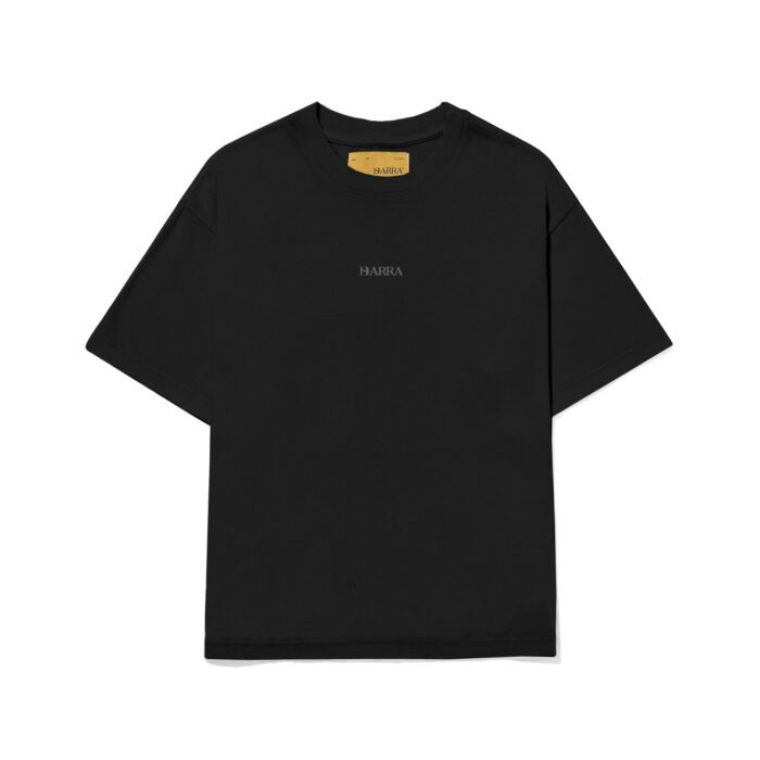 CAMISETA BARRA CREW BARRA LOGO PRETA