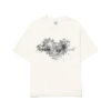 CAMISETA BARRA CREW CORACAO REMIX OFF WHITE