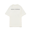 CAMISETA BARRA CREW AMBIENTE MANGUE OFF WHITE