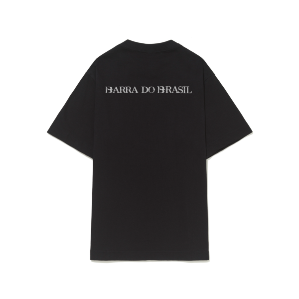 CAMISETA EMBIENTE MANGUE PRETA VERSO CAMISETA BARRA CREW AMBIENTE MANGUE PRETA