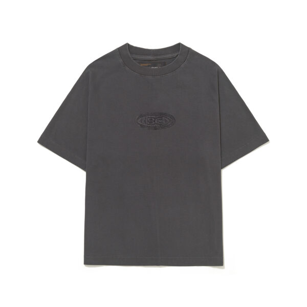 CAMISETA BARRA CREW GOODS PATCH ESTONADA CINZA