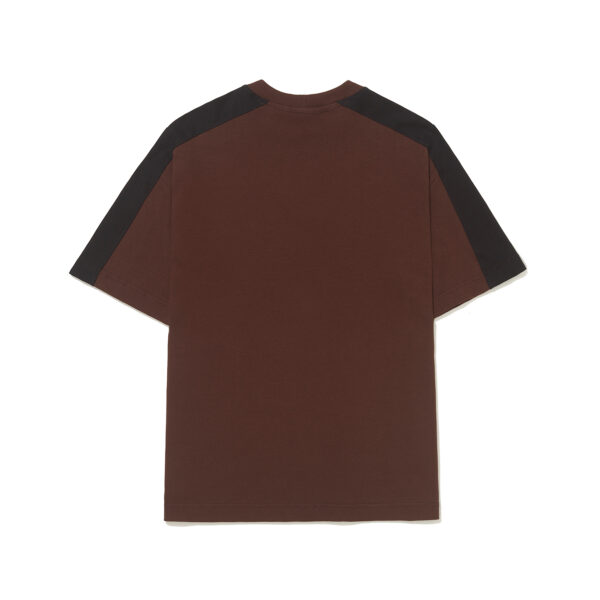 CAMISETA BARRA CREW RECORTADA B GARCA MARROM