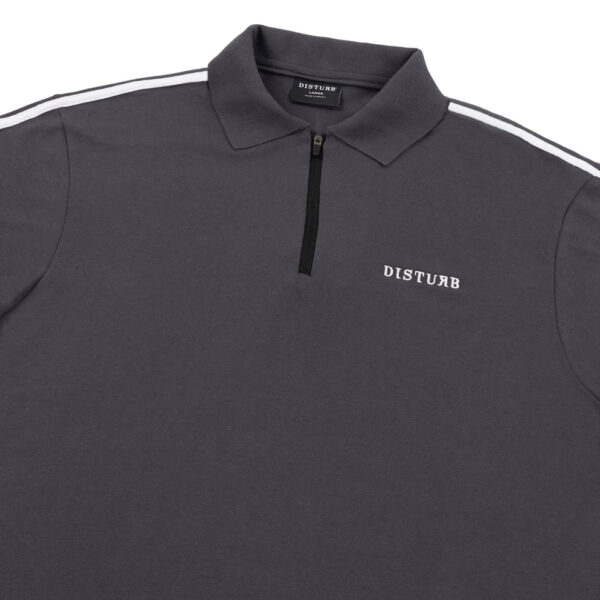 CAMISETA DISTURB POLO LINE CINZA