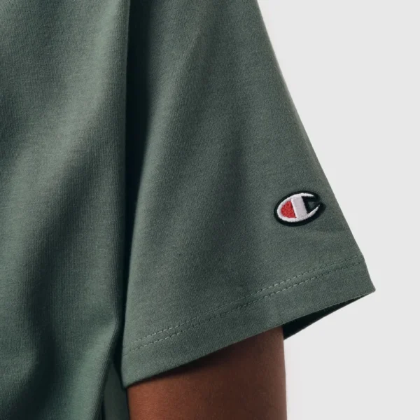 GT220B-124110-5-472 CAMISETA CHAMPION LIFE SCRIPT LOGO EMB