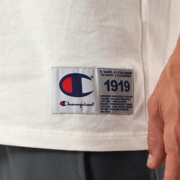 CAMISETA CHAMPION LIFE LOGO C EMB