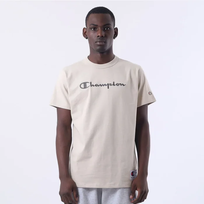 CAMISETA CHAMPION LIFE SCRIPT RUST LOGO