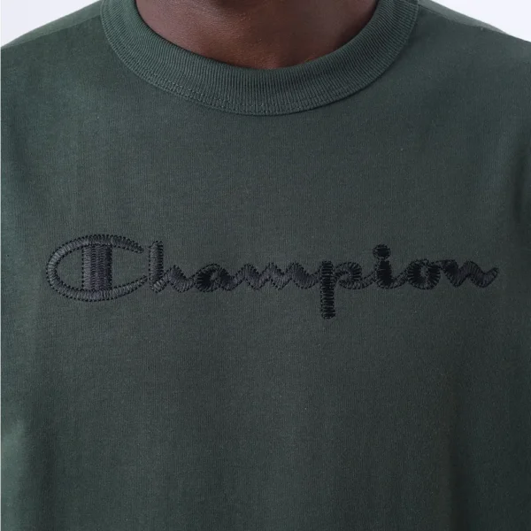 CAMISETA CHAMPION LIFE SCRIPT RUST LOGO