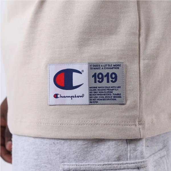 CAMISETA CHAMPION LIFE SCRIPT RUST LOGO