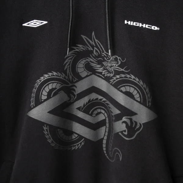 MOLETOM HIGH X UMBRO HOODIE PRETA