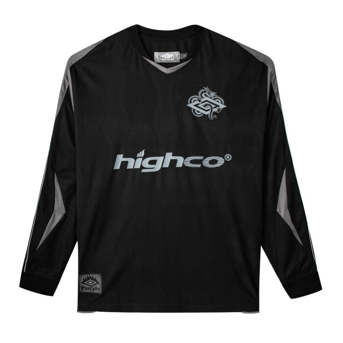 LONGSLEEVE HIGH COMPANY x UMBRO JERSEY PRETA