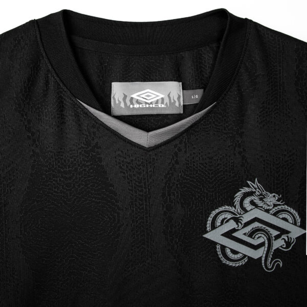 LONGSLEEVE HIGH COMPANY x UMBRO JERSEY PRETA