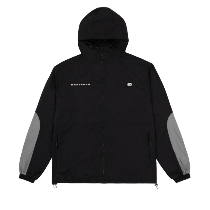 JAQUETA D-CITY PRETA CORTA VENTO DISTURB CITY PRETA