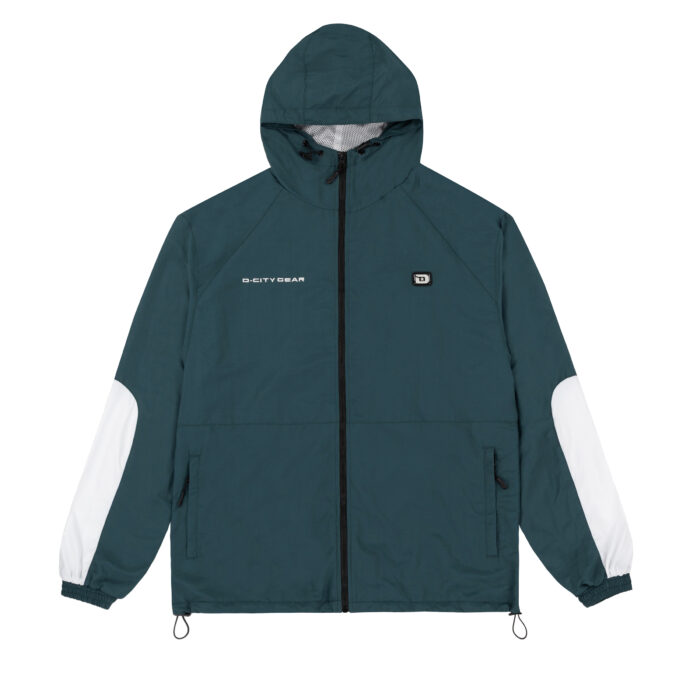 JAQUETA D-CITY VERDE CORTA VENTO DISTURB CITY VERDE
